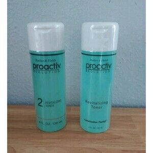 Proactiv Solution Revitalizing Toner Step 2 - 4 oz Each - 2 Bottles - Both NEW